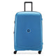 Delsey Belmont Plus Non Expandable 4 Wheels Hard Trolley, 81 cm, Blue