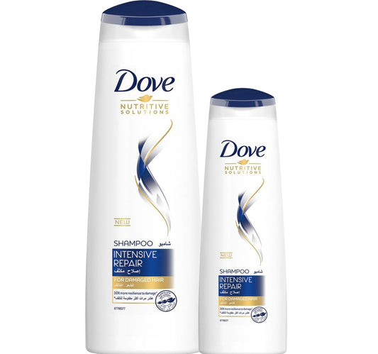 Dove Intensive Repair Shampoo 400 ml + 180 ml