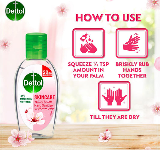 Dettol Skincare Hand Sanitizer 50 ml