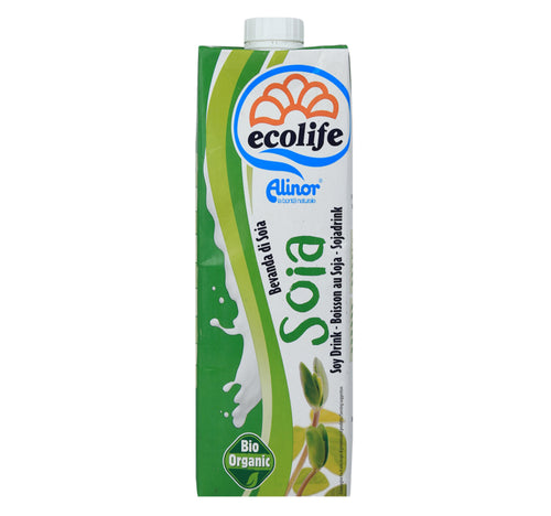 Ecolife Organic Soy Drink Natural 1 Litre