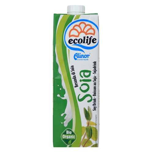 Ecolife Organic Soy Drink Natural 1 Litre