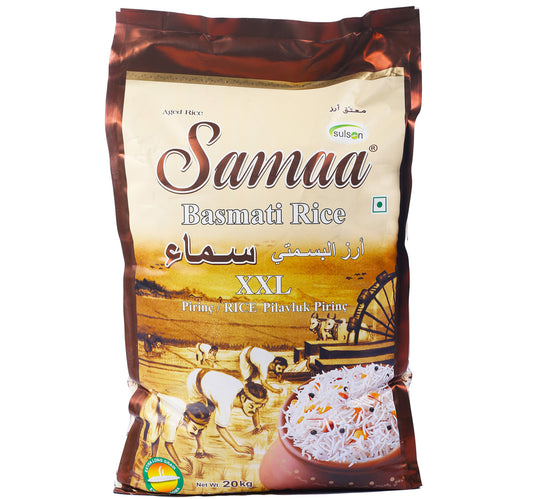 Samaa Indian Basmati Rice 20 kg