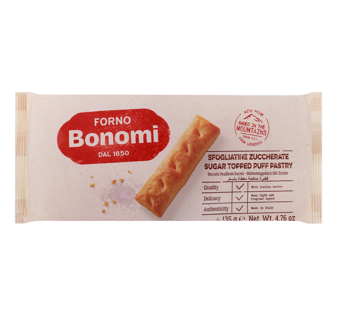 Forno Bonomi Sugar Topped Puff Pastry 135 g