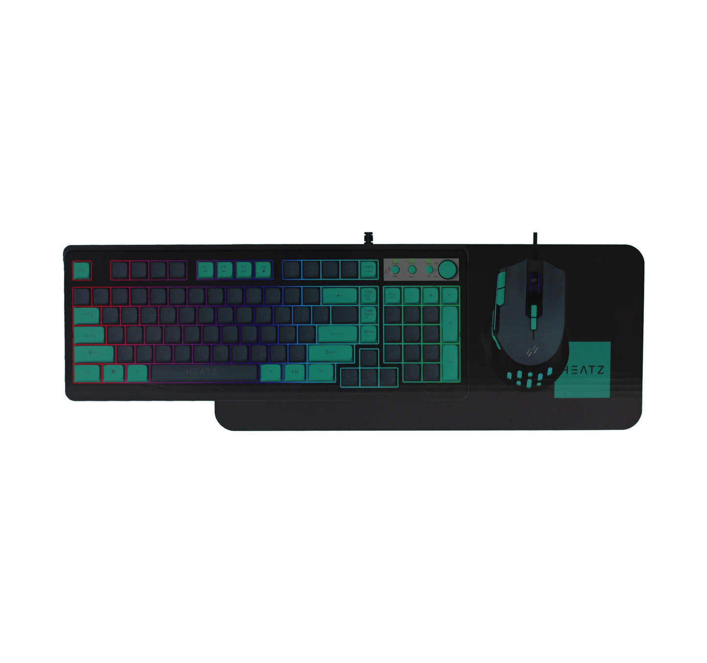 Heatz Gaming Keyboard + Mouse + Mouse Pad ZK26