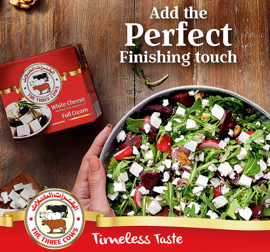 The Three Cows Full Fat White Cheese 200 g