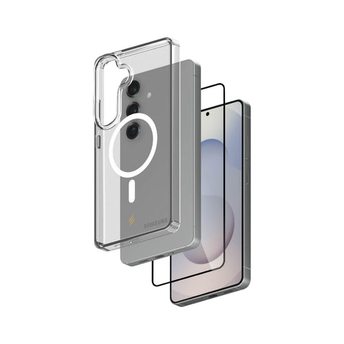 Smartix Samsung Galaxy S25 Plus Magnetic Clear Case + Screen Protector IGS25PM GBN Lulu Hypermarket