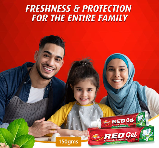 Dabur Red Gel Ayurvedic Toothpaste 150 g