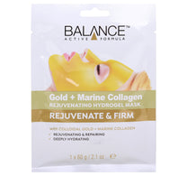 قناع هيدروجيل مجدد للبشرة بالكولاجين البحري والذهب من Balance Active Formula 60 جم