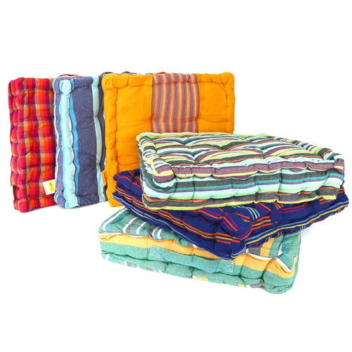 Homewell Box Cushion 45x45cm 1pc Assorted Colors & Designs