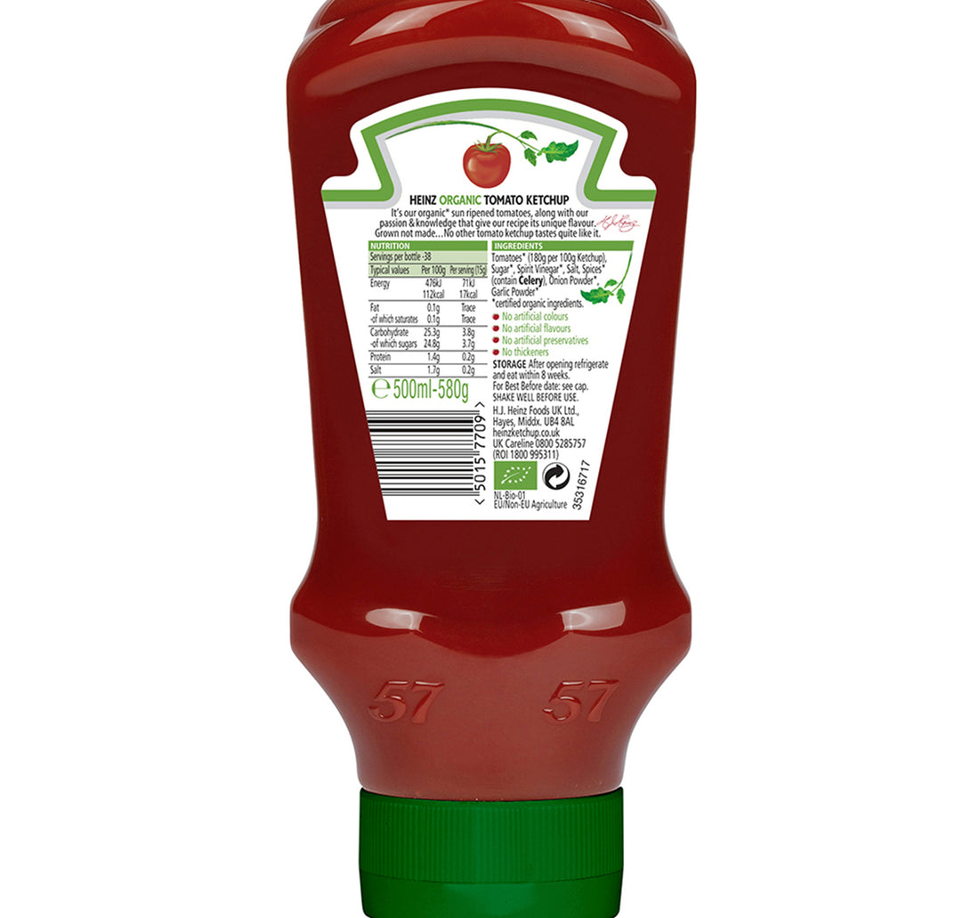 Heinz Organic Tomato Ketchup 580 g