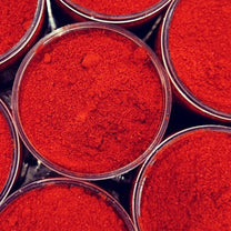 Red sweet pepper paprika spice