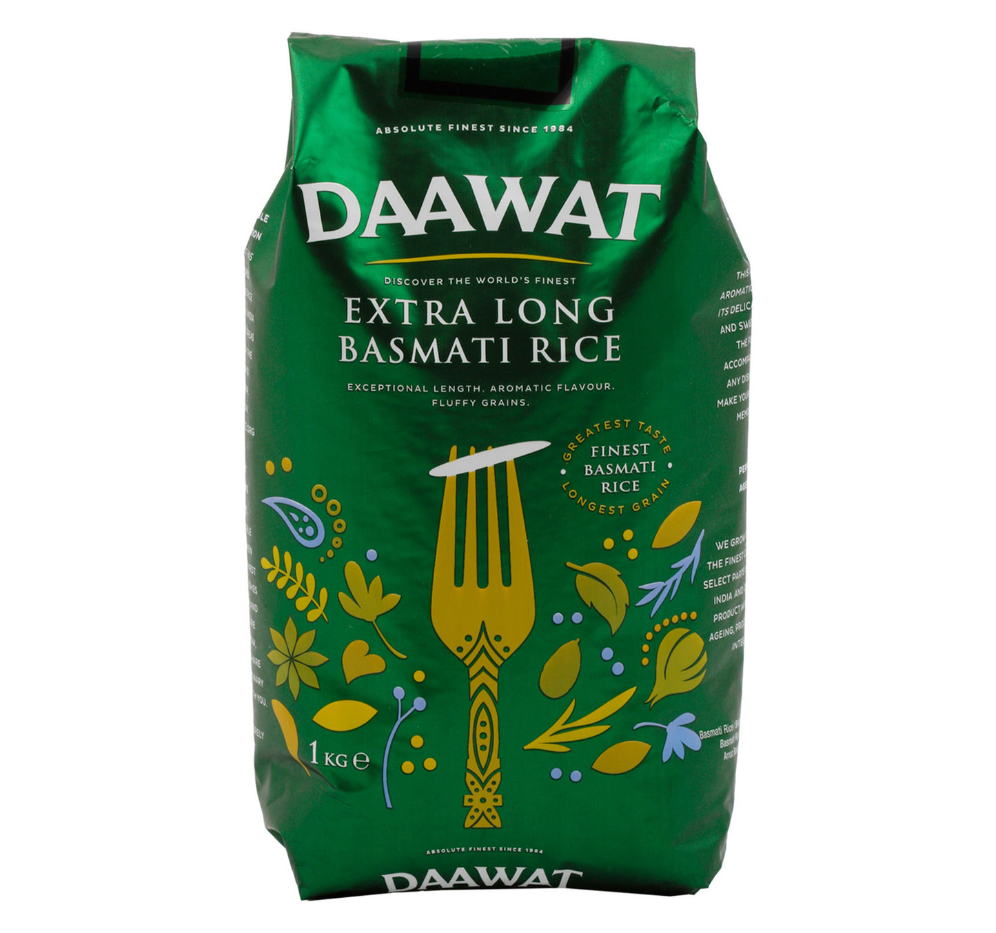 Daawat Extra Long Grain Basmati Rice 1 kg