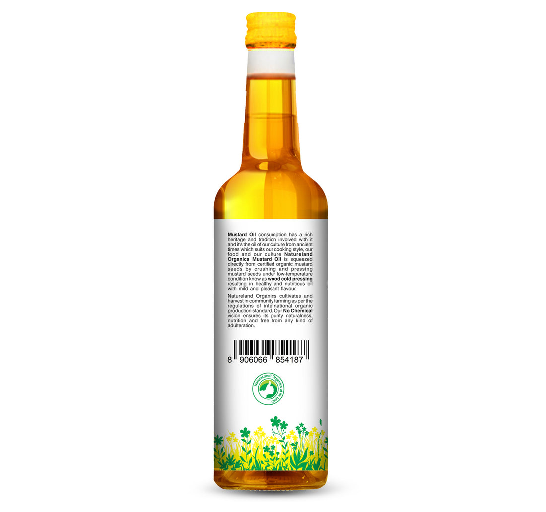 Natureland Organics Mustard Oil 1 Litre