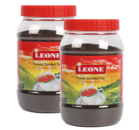 Leone Tea Dust Jar Value Pack 2 x 450 g