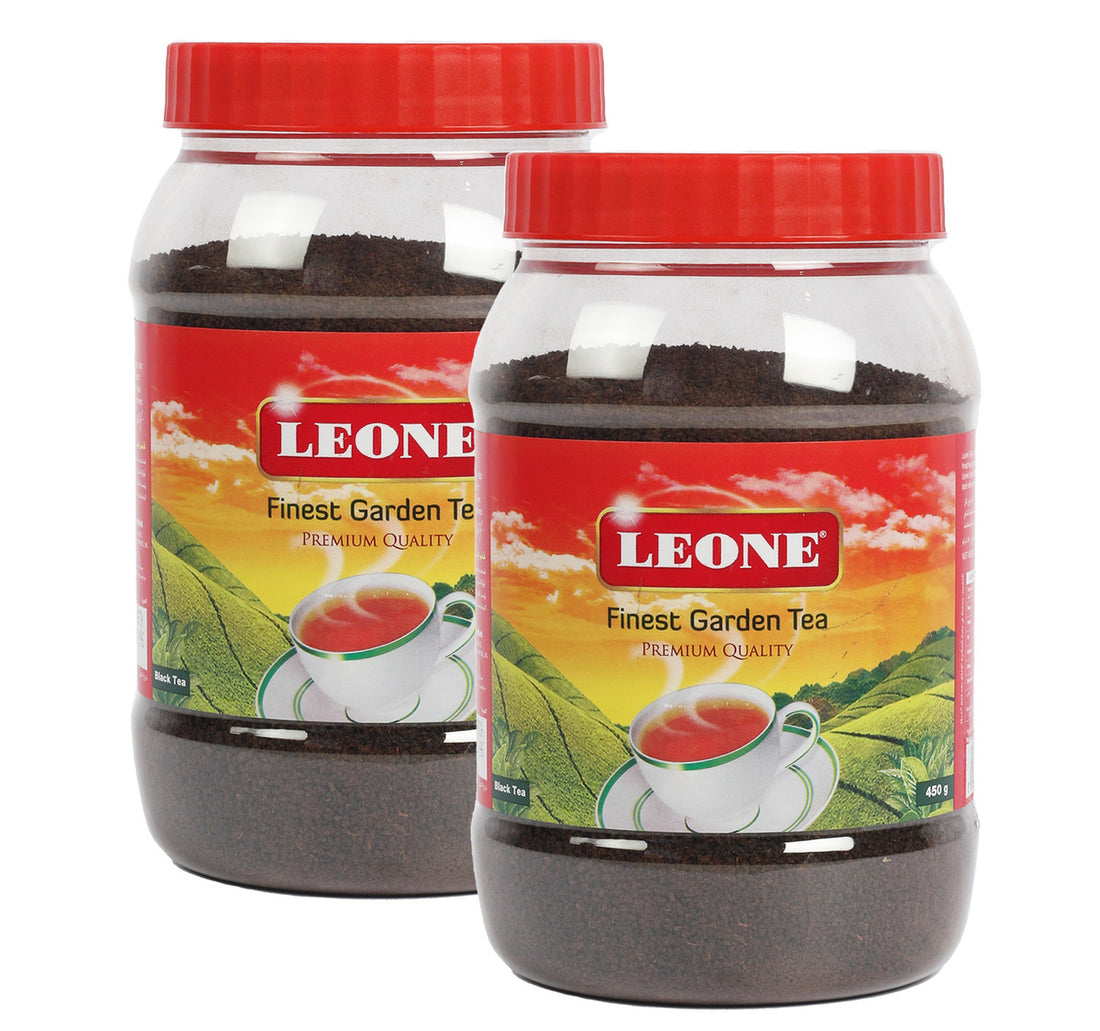 Leone Tea Dust Jar Value Pack 2 x 450 g