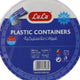 LuLu Plastic Containers with Lids Capacity 500 ml 20pcs