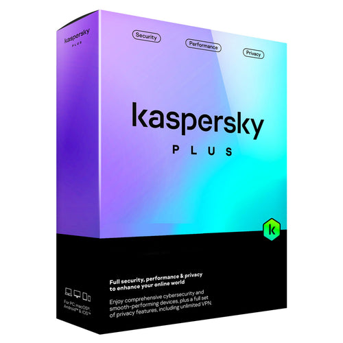 Kaspersky Plus Internet Security 3 Devices + 1 Year Subscription