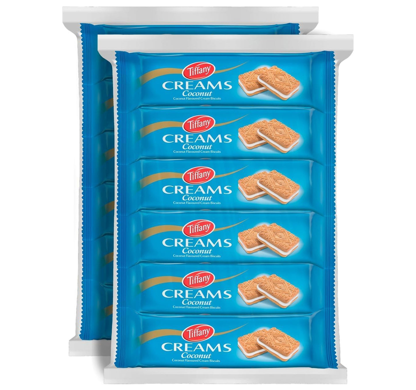Tiffany Cream Biscuit Coconut Value Pack 80 g 6 x 2 pcs
