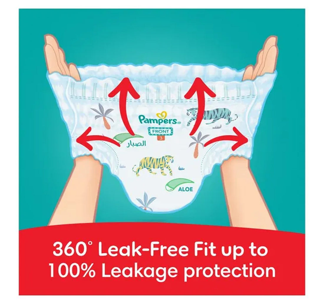 Pampers Rash Protection Diaper Pants With Aloe Vera Size 3, 6-11kg 120 pcs