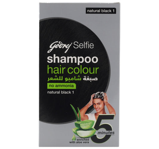 Godrej Easy Hair Colour 4 Natural Black 1 pkt