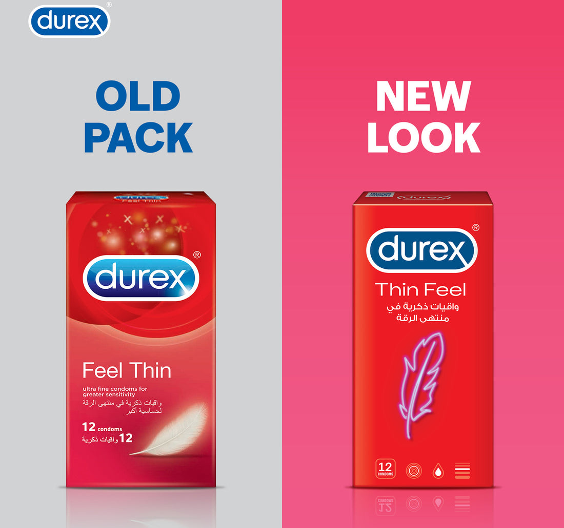 Durex Feel Thin Condom 12 pcs
