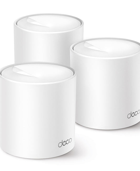 TP-Link AX1500 Whole Home Mesh Wi-Fi 6 System, 3 Pcs, Deco X10