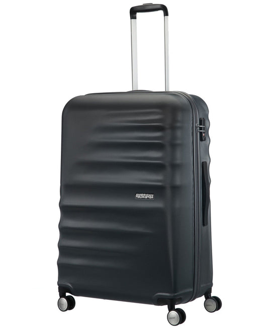 American Tourister Preston 4 Wheels Hard Trolley, 77 cm, Black