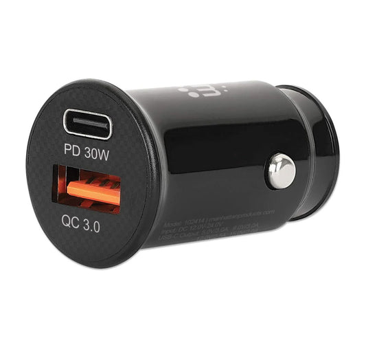 Manhattan 2 Port Car Charger Adapter 102414