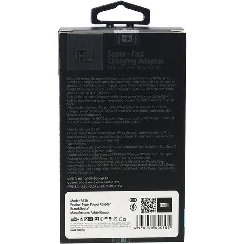 Heatz Fast Charging Adapter ZA30