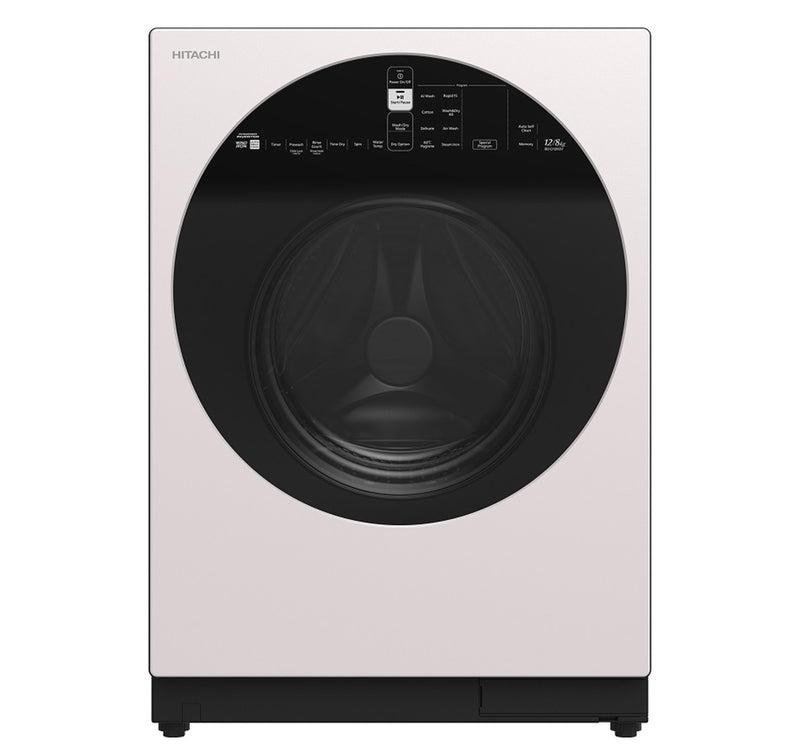 Hitachi Front Load Washing Machine BD-120GV3CG-X Wh 12Kg