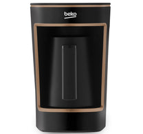 Beko Turkish Coffee Maker, 580 W, 1.1 L, Black/Copper, TKM2341BC