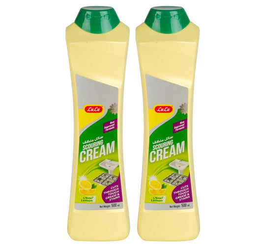 LuLu Scouring Cream Lemon 2 x 500 ml
