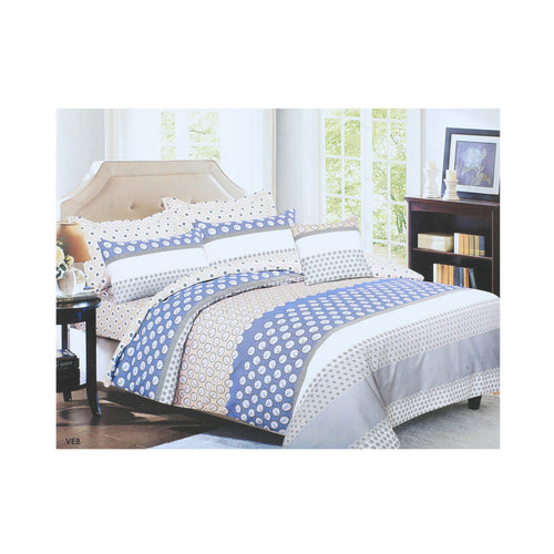 Bravo Bed Sheet Queen 3pcs Set Assorted
