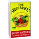 The Fruit Basket Safety Matches Box Big 1 pc