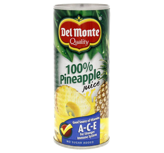 Del Monte No Added Sugar Pineapple Juice 220 ml