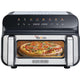 Black+Decker Digital Pizza Oven Air Fryer, 10.5L, Black/Silver, PGAF105-B5