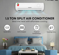 Krome Split Air Conditioner, 1.5 Ton, Rotary Compressor, KR-AR18MT3BH
