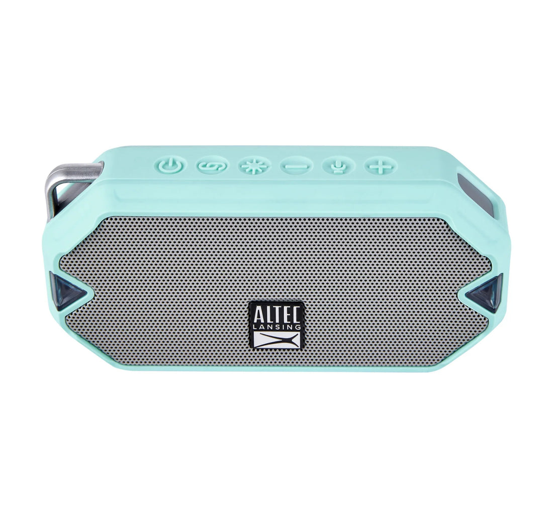 Altec Lansing HydraMini Wireless Speaker, Mint, IMW1000