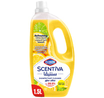 Clorox Scentiva Disinfectant Cleaner Madagascar Citrus Grove Bleach Free 1.5 Litres