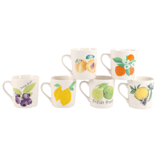 Mountain NBC Flow Ceramic Mug, 260 ml, 1 pc, Assorted, HS34044