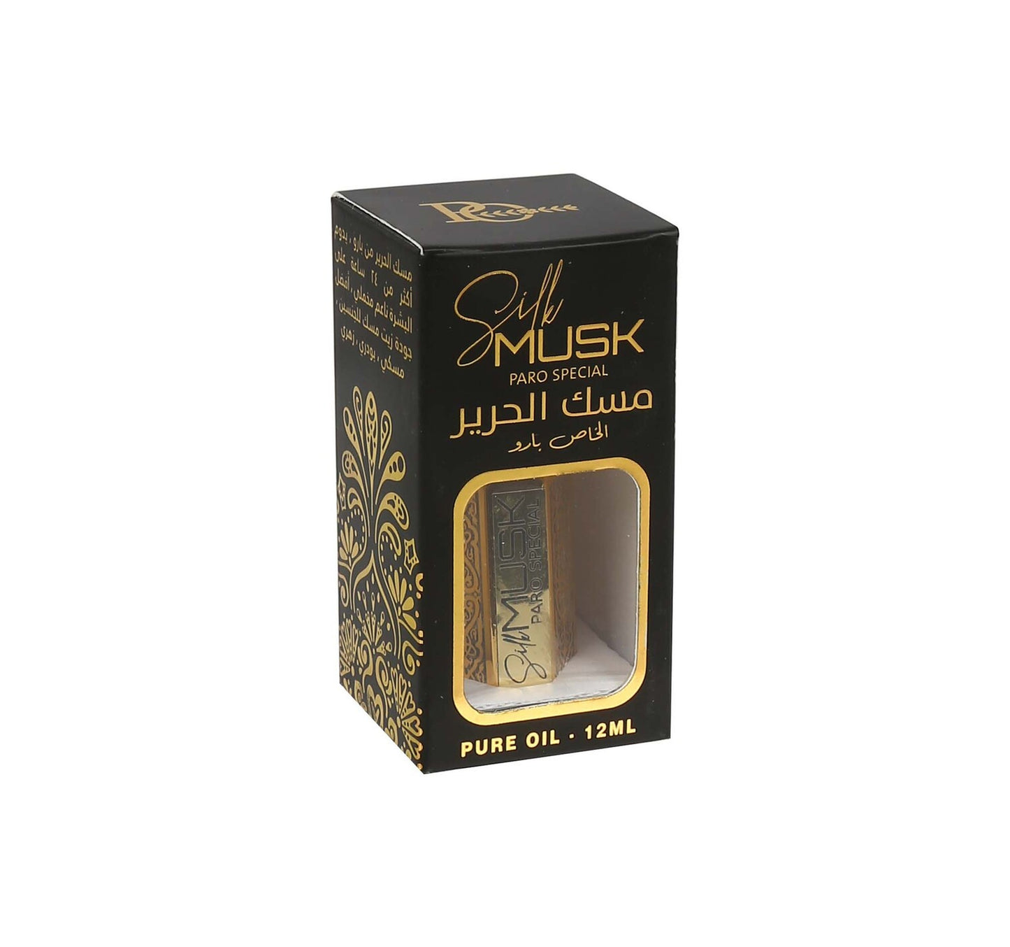 زيت عود بارو النقي برائحة المسك الحريري بارو 12 مل