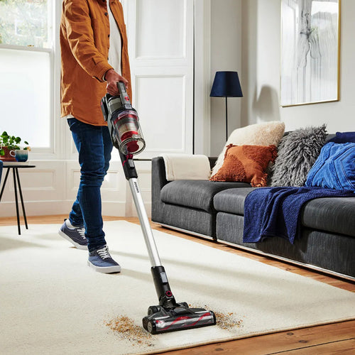 Hoover ONEPWR Emerge Cordless Stick Vacuum Cleaner, Red/Grey, CLSV-VPME