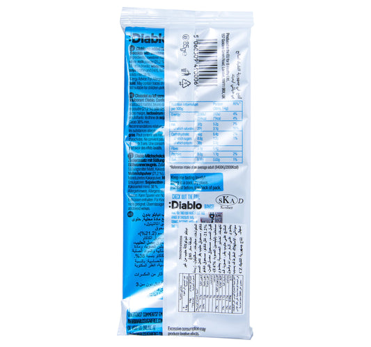 Diablo Milk Chocolate Bar 85 g