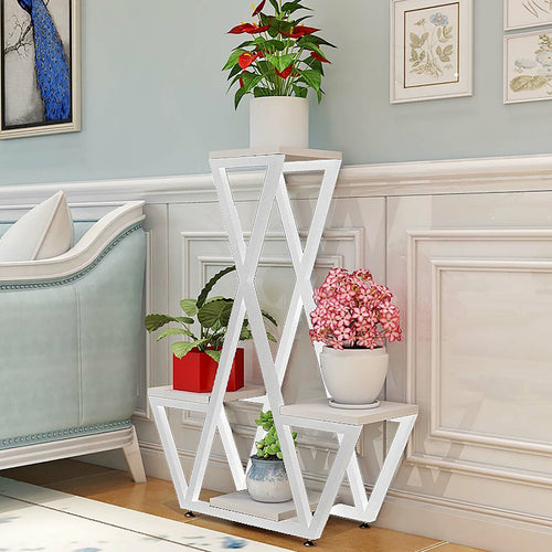 Maple Leaf Display Stand FS-46 White
