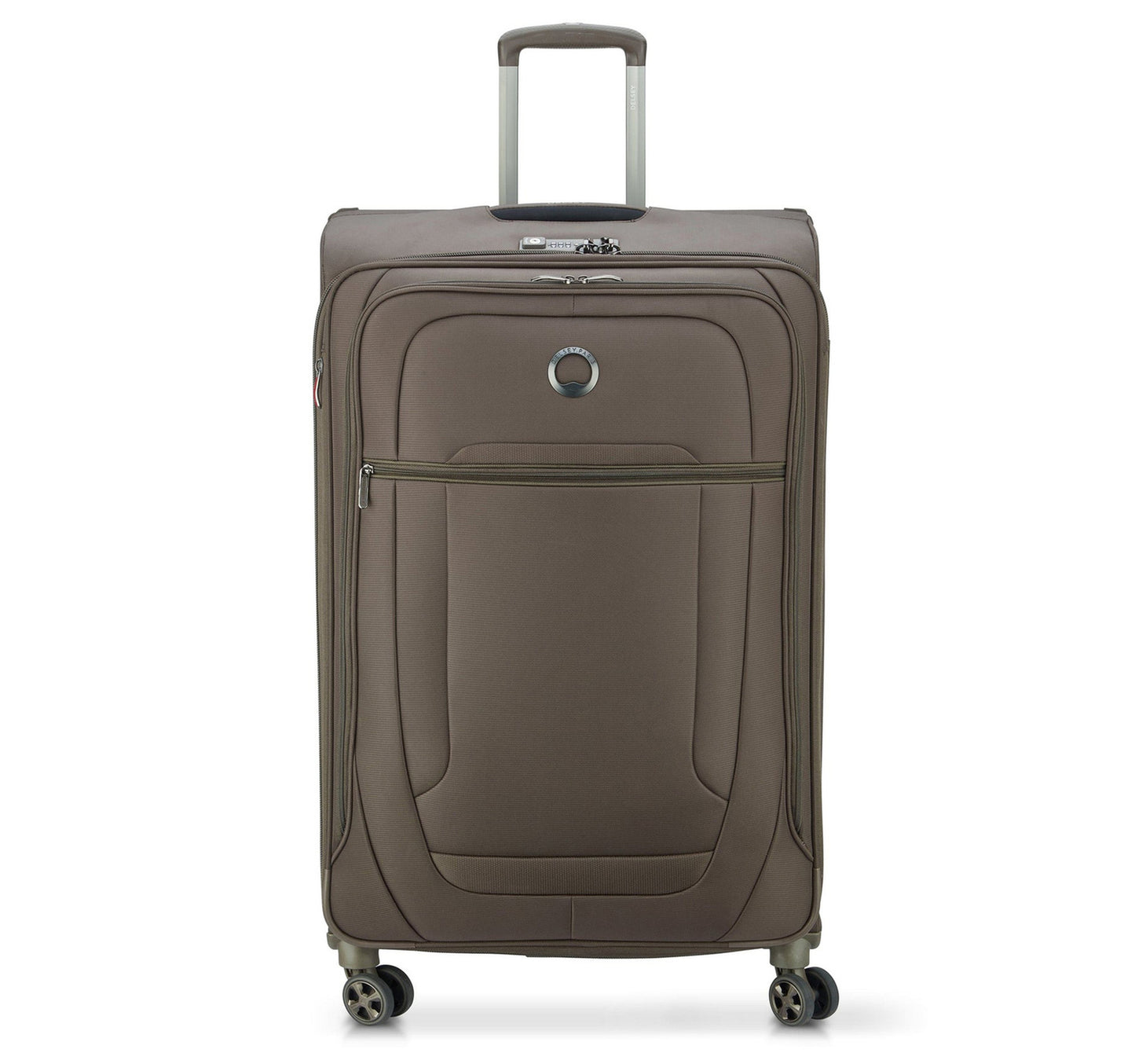Delsey Helium Deluxe 4 Wheel Soft Trolley, 83 cm, Brown