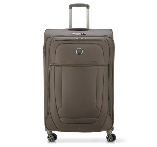 Delsey Helium Deluxe 4 Wheel Soft Trolley, 71 cm, Brown