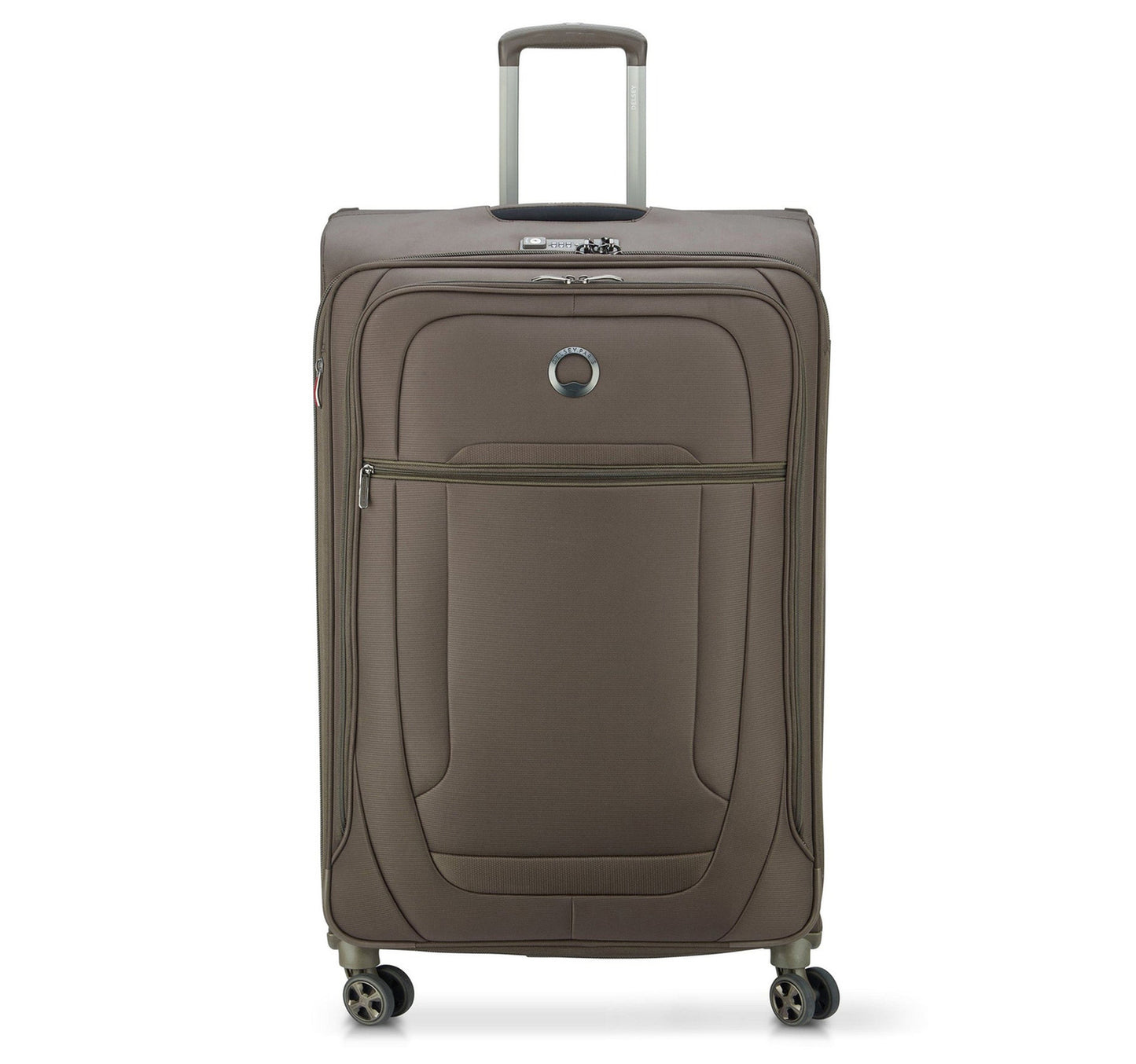 Delsey Helium Deluxe 4 Wheel Soft Trolley, 71 cm, Brown