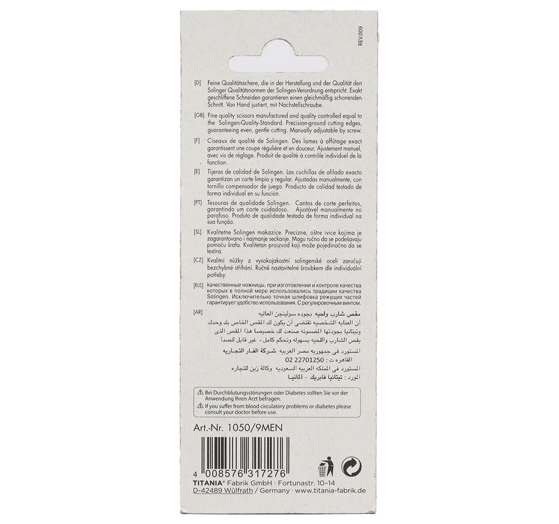 Titania Scissor 1050/9 1 pc