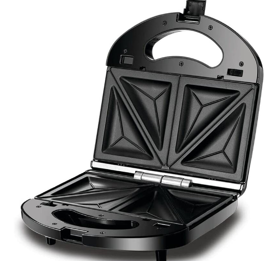 Black + Decker 2 in 1 SandwichMaker, 780 W, Black, TS2120-B5