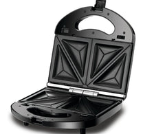 Black + Decker 2 in 1 SandwichMaker, 780 W, Black, TS2120-B5